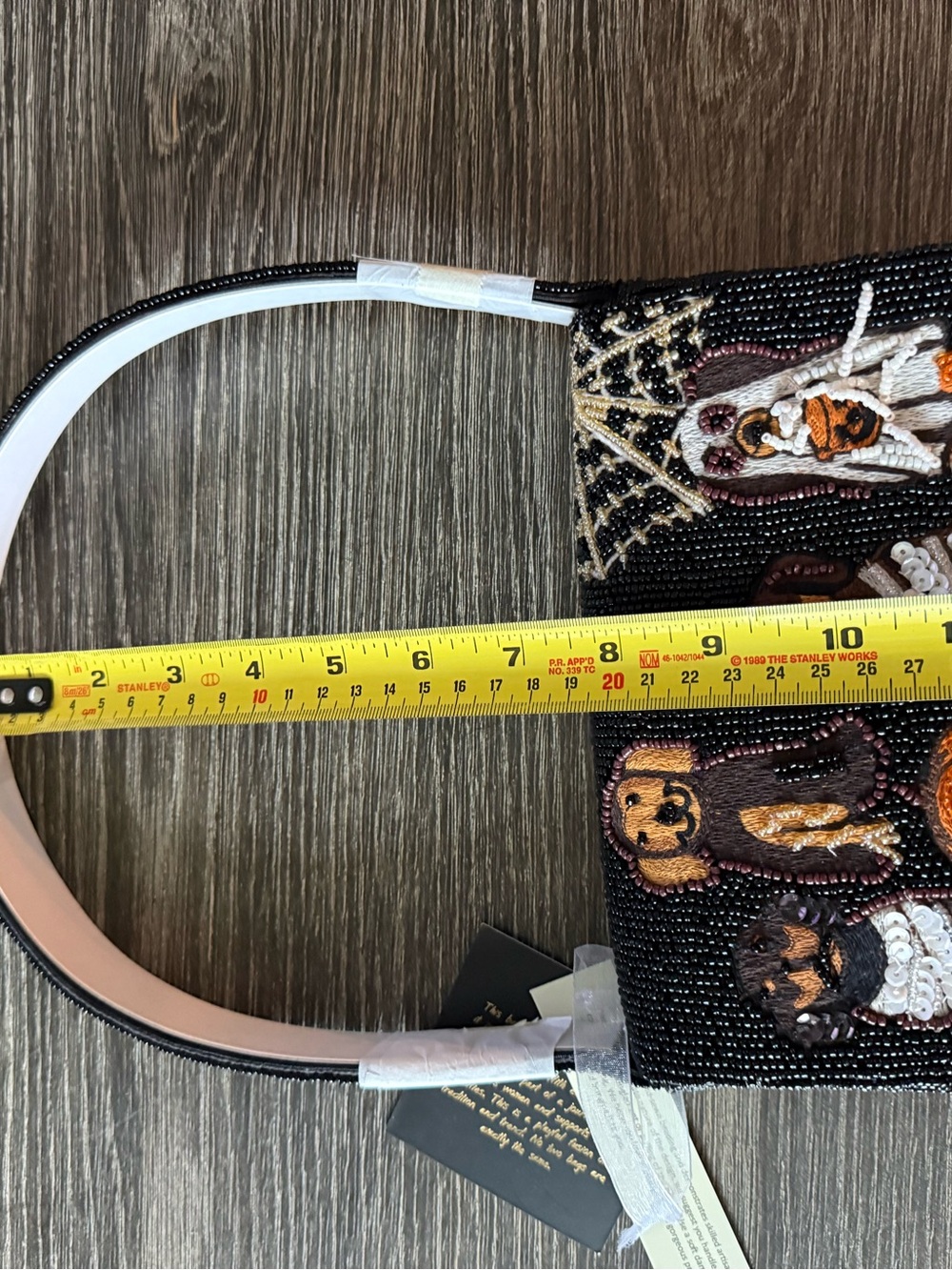 NWT Halloween Beaded Dog Purse - Picture 5 of 8